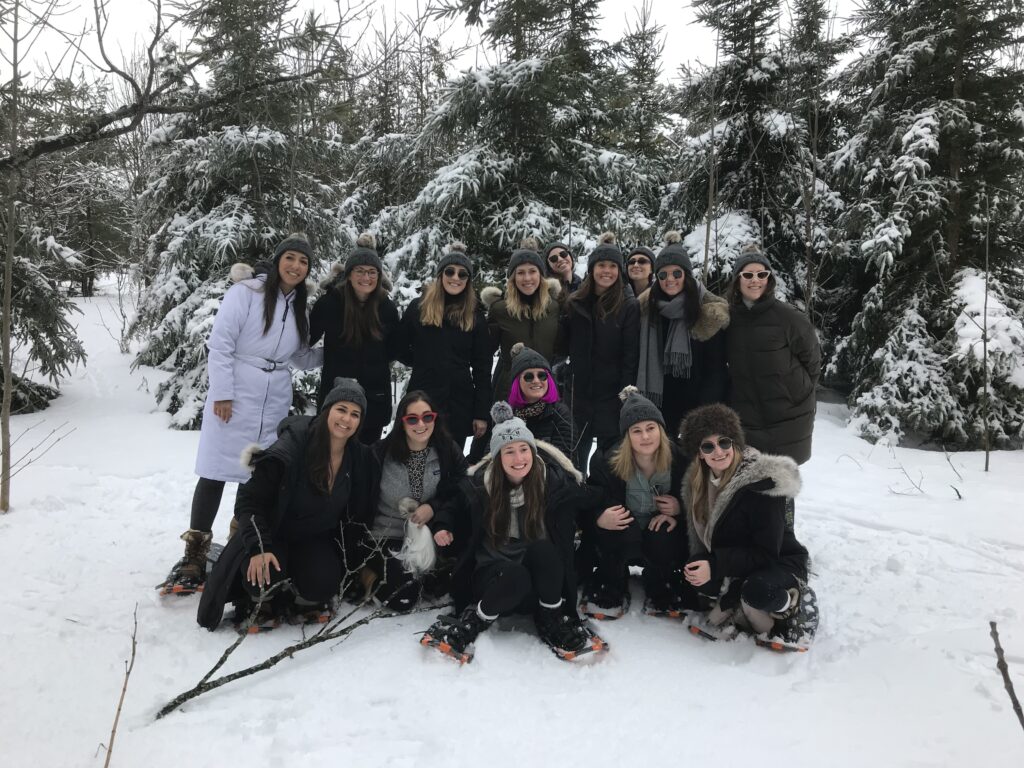 Snowshoeing Snowshoeing